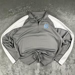 North Carolina Tar Heels UNC 1/4 Zip Pullover Size L Holloway College Sports b11